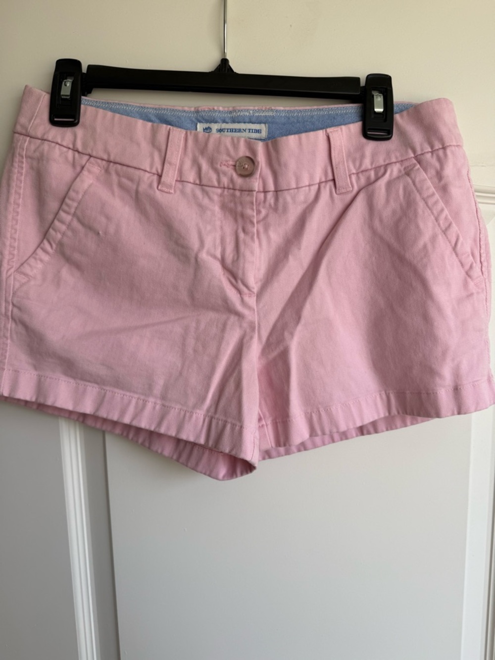 Southern Tide Light Pink Cotton  Shorts